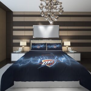 Oklahoma City Thunder 2 NBA Basketball ize Duvet Cover and Pillowcase Set Bedding Set 1091 scaled 1