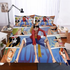 One Piece 222 Duvet Cover and Pillowcase Set Bedding Set