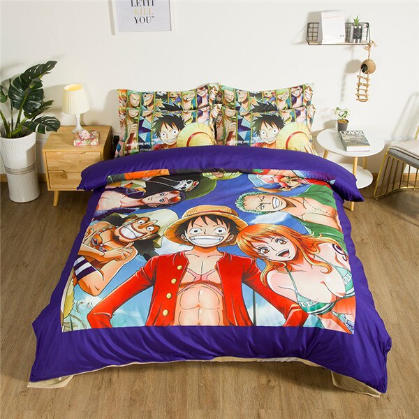 One Piece 228 Duvet Cover and Pillowcase Set Bedding Set One Piece 228 Duvet Cover and Pillowcase Set Bedding Set
