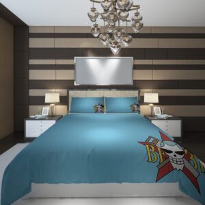 One Piece Logo Duvet Cover and Pillowcase Set Bedding Set scaled 1