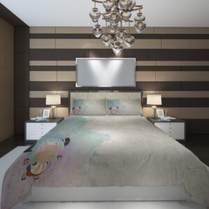 One Piece Minimal Chopper Duvet Cover and Pillowcase Set Bedding Set scaled 1