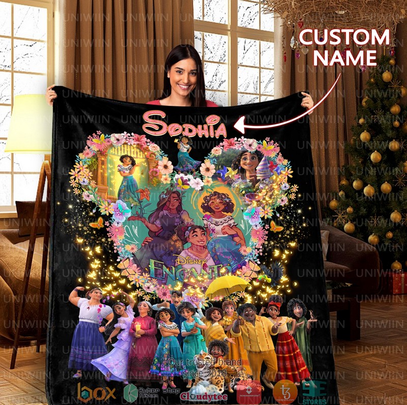 Personalized Disney Encanto Blanket Personalized Disney Encanto Blanket