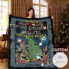 Personalized This Is My Nightmare Before Christmas Movie Watching Blanket