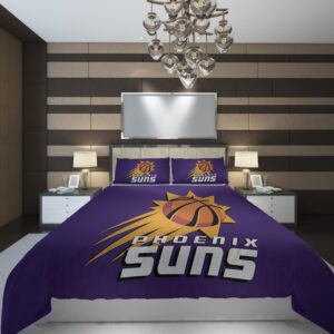 Phoenix Suns 3 NBA Basketball ize Duvet Cover and Pillowcase Set Bedding Set scaled 1