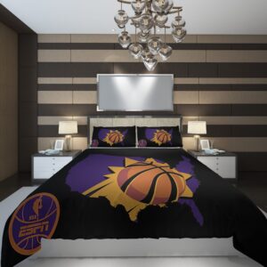 Phoenix Suns 8 NBA Basketball ize Duvet Cover and Pillowcase Set Bedding Set scaled 1