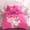Pink Panther 3 Duvet Cover and Pillowcase Set Bedding Set