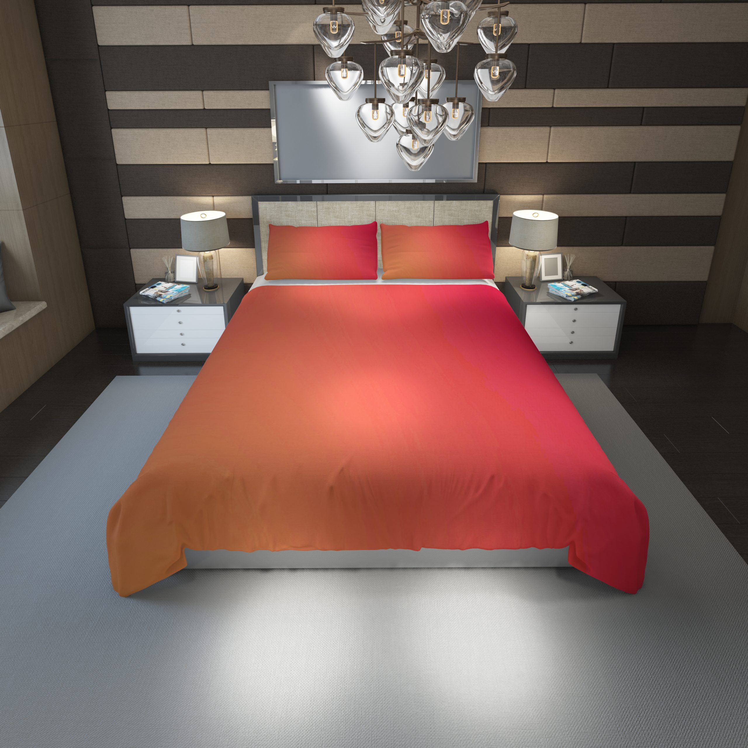 Pink Peach Gradient 49 Duvet Cover and Pillowcase Set Bedding Set scaled 1 Pink Peach Gradient 49 Duvet Cover and Pillowcase Set Bedding Set scaled 1