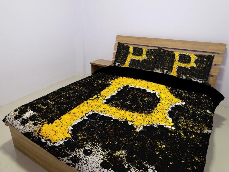 Pittsburgh Pirates Duvet Cover and Pillowcase Set Bedding Set 1029 Pittsburgh Pirates Duvet Cover and Pillowcase Set Bedding Set 1029
