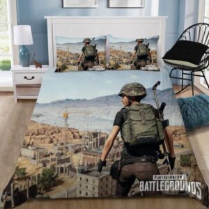 PlayerunknownS Pubg Gamer 14 Duvet Cover and Pillowcase Set Bedding Set