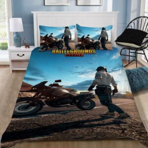 PlayerunknownS Pubg Gamer 2 Duvet Cover and Pillowcase Set Bedding Set