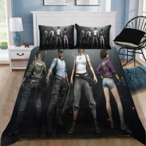 PlayerunknownS Pubg Gamer Duvet Cover and Pillowcase Set Bedding Set 61
