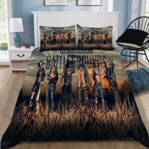 PlayerunknownS Pubg Gamer Duvet Cover and Pillowcase Set Bedding Set 65