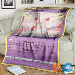 Pokemon Alcremie Rebel Clash Blanket