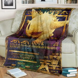 Pokemon Ancient Gengar Blanket