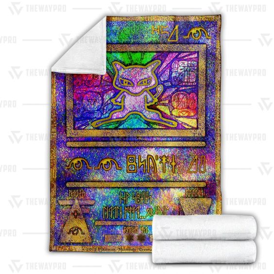 Pokemon Ancient New Holo Blanket Quilt Rug Tumbler 4 Pokemon Ancient New Holo Blanket Quilt Rug Tumbler 4