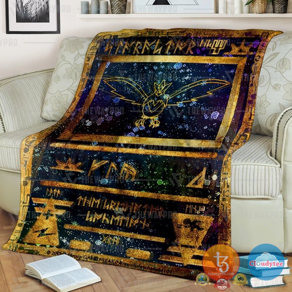 Pokemon Ancient Staraptor Blanket 4 Pokemon Ancient Staraptor Blanket 4