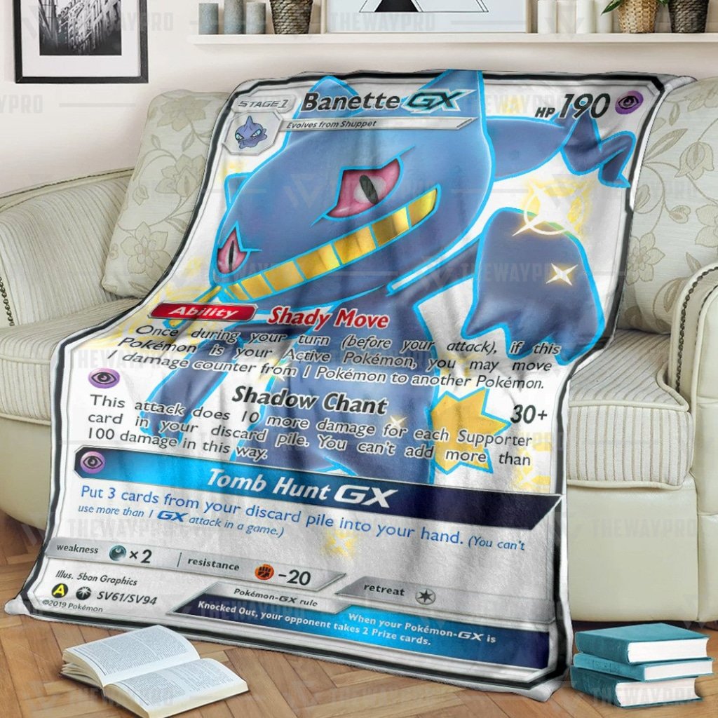 Pokemon Banette Gx Celestial Storm Blanket Pokemon Banette Gx Celestial Storm Blanket