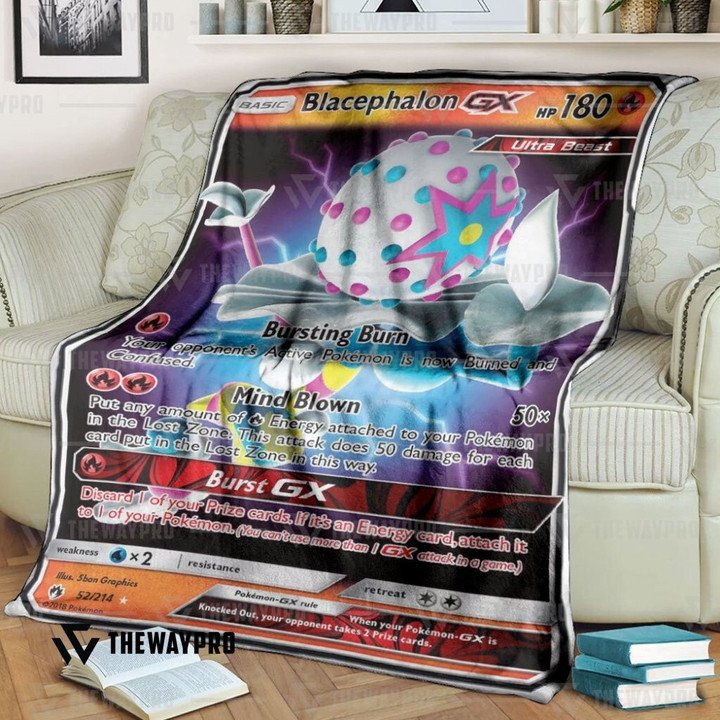 Pokemon Blacephalon Gx Bedding Set And Quilt Blanket Pokemon Blacephalon Gx Bedding Set And Quilt Blanket