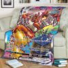 Pokemon Blaziken Vmax Chilling Reign Blanket 4