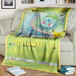 Pokemon Bulbasaur McdonaldS Collection 2021 Blanket