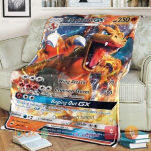 Pokemon Charizard Gx Blanket 4