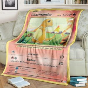 Pokemon Charmander Blanket 4