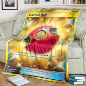 Pokemon Cherish Ball Trainer Blanket