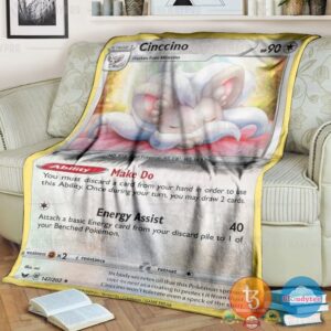 Pokemon Cinccino Blanket