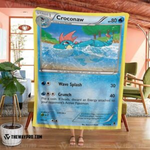 Pokemon Croconaw Phantom Forces Blanket 4