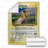 Pokemon Detective Pikachu Blanket 4