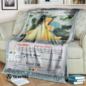 Pokemon Dragonite Ex Dragon Bedding Set And Quilt Blanket