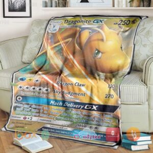 Pokemon Dragonite Gx Blanket 3