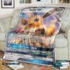 Pokemon Eevee Gx Sun And Moon Promos Soft Blanket