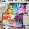 Pokemon Eevee Rainbow Soft Blanket