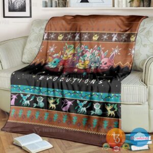 Pokemon Evolutions Blanket