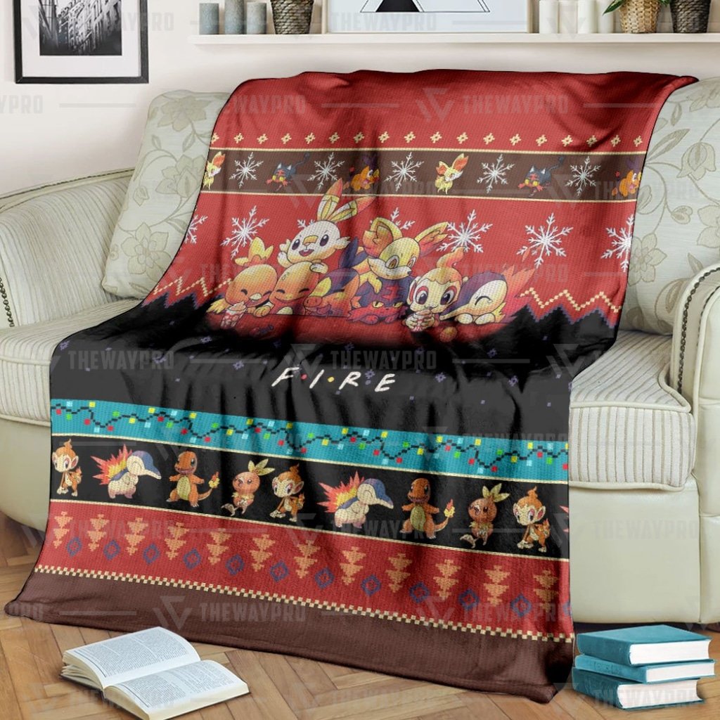 Pokemon Fire Blanket Pokemon Fire Blanket