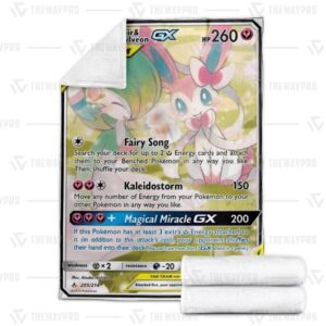 Pokemon Gardevoir And Sylveon Gx Blanket