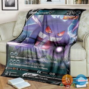 Pokemon Gengar V Fusion Strike Blanket
