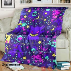 Pokemon Ghost Soft Blanket 5