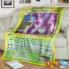 Pokemon GiovanniS Nidoking Gym Challenge Blanket