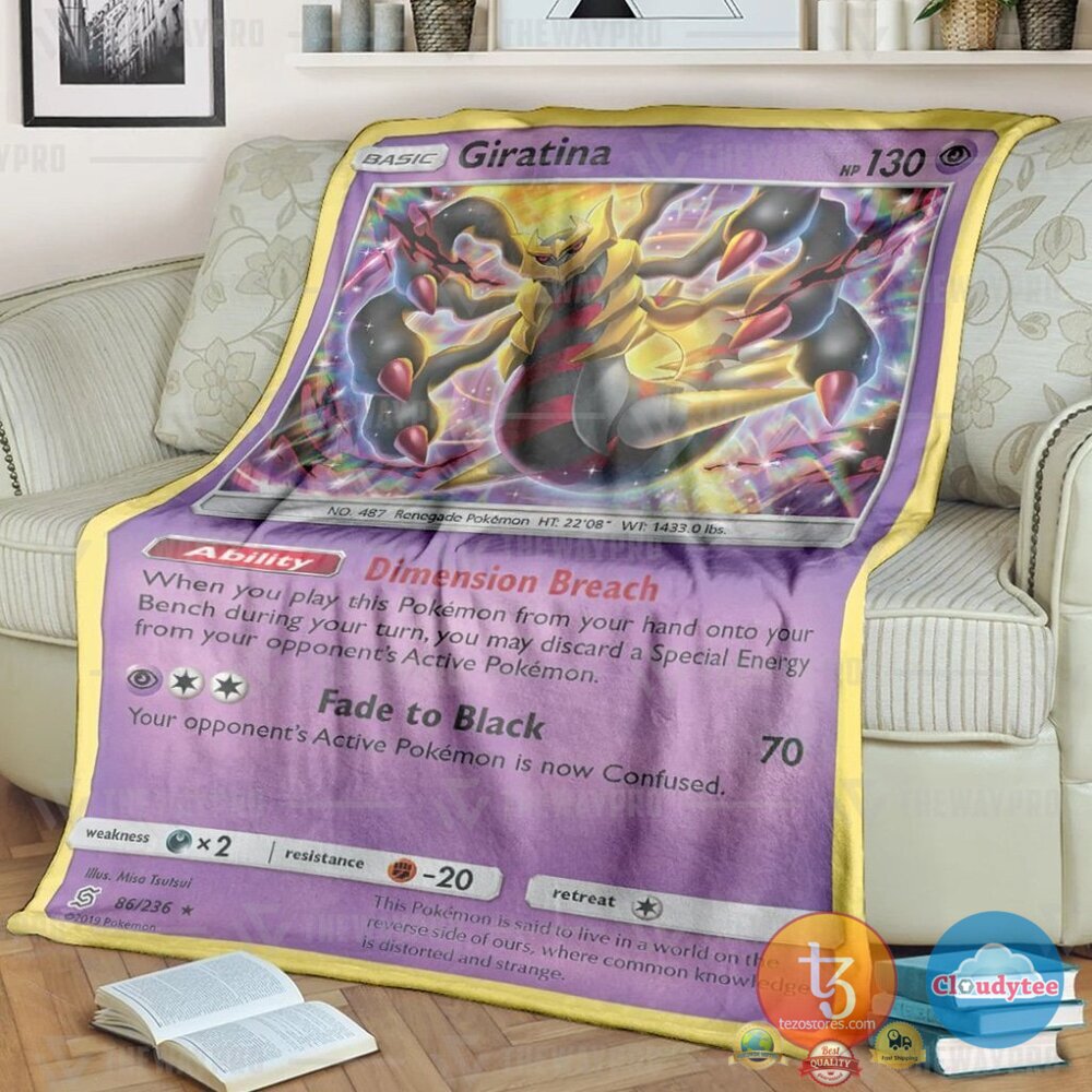 Pokemon Giratina Unified Minds Blanket 4 Pokemon Giratina Unified Minds Blanket 4