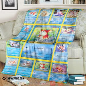 Pokemon Goldeen Soft Blanket