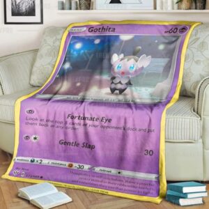 Pokemon Gothita Soft Blanket
