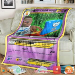 Pokemon Hacker Man Blanket 3
