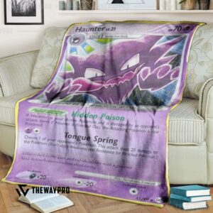 Pokemon Haunter Bedding Set And Quilt Blanket
