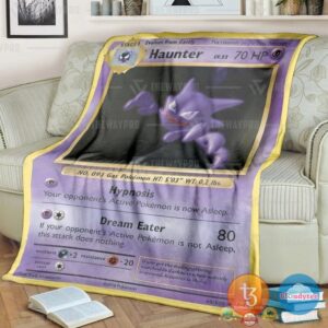 Pokemon Haunter Blanket 4