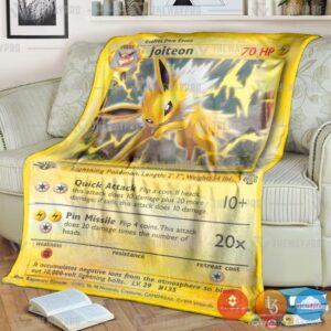Pokemon Jolteon Blanket