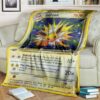 Pokemon Jolteon Holo 1St Edition Blanket 4