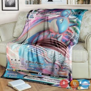 Pokemon Lapras Vmax Blanket 4