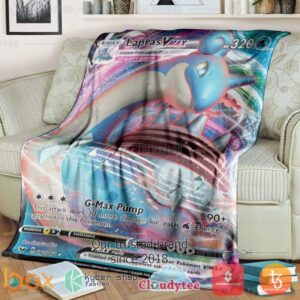 Pokemon Lapras Vmax Blanket 5